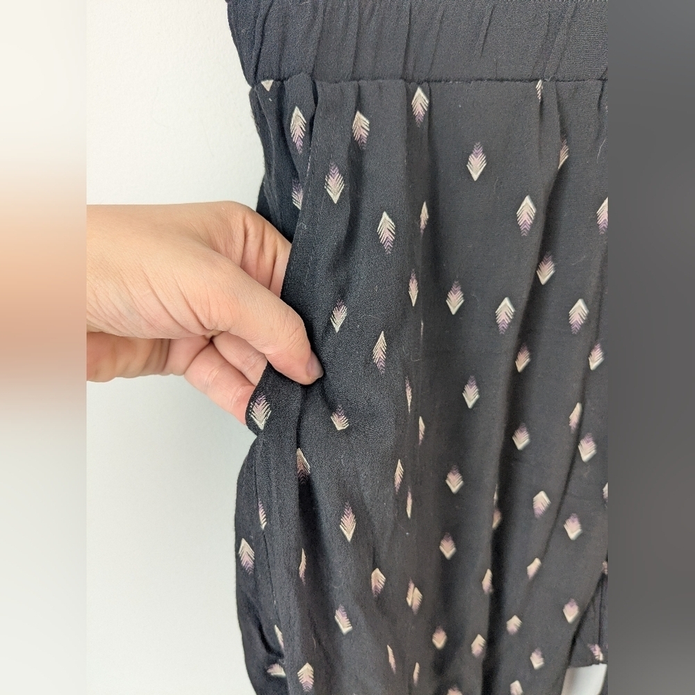 Aritzia Sunday Best Printed Jogger Elastic Waist Pants - Size M - Picture 2 of 6